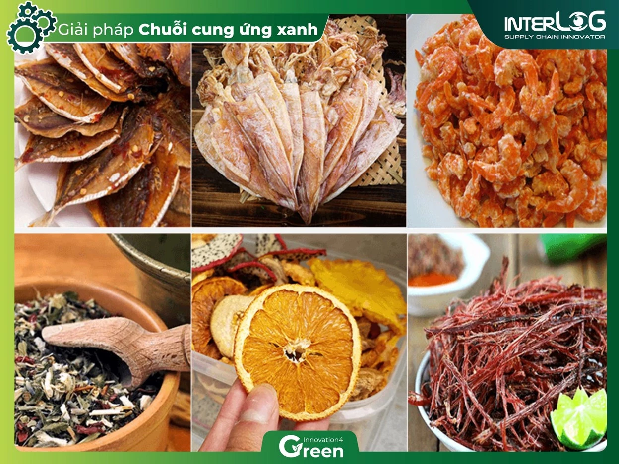 các mặt hàng gửi đi Nhật